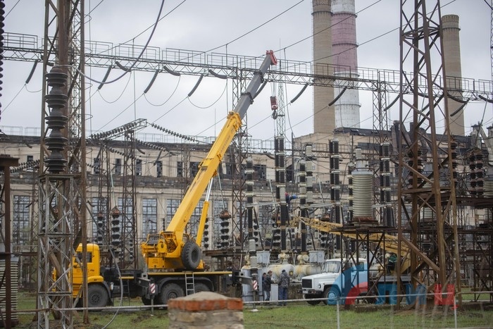 Russian combat engineers destroy 260 UXO at Schastye power plant, April 13, 2022