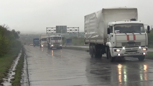 Очередной конвой МЧС РФ доставил в Луганск 100 т бутилированной воды – МЧС ЛНР