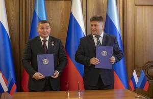 LPR’s Stanichno-Lugansky district, Russia’s Volgograd region sign cooperation agreement
