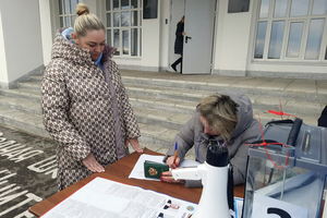 Досрочное голосование позволяет кременчанам проявить свое гражданское право – глава района