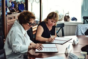 Союзы женщин Донбасса и России заключили соглашение о сотрудничестве