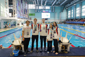 Луганские пловцы на турнире в Саратове завоевали 11 медалей, из них восемь золотых