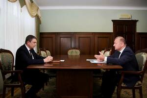 Пасечник обсудил с главой администрации Луганска вопросы, волнующие горожан